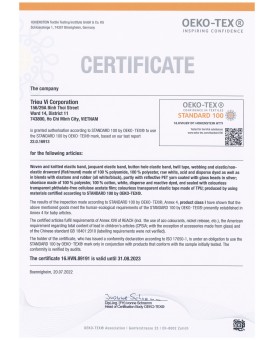 OEKO-TEX  - 16.HVN.89191 (2023)
